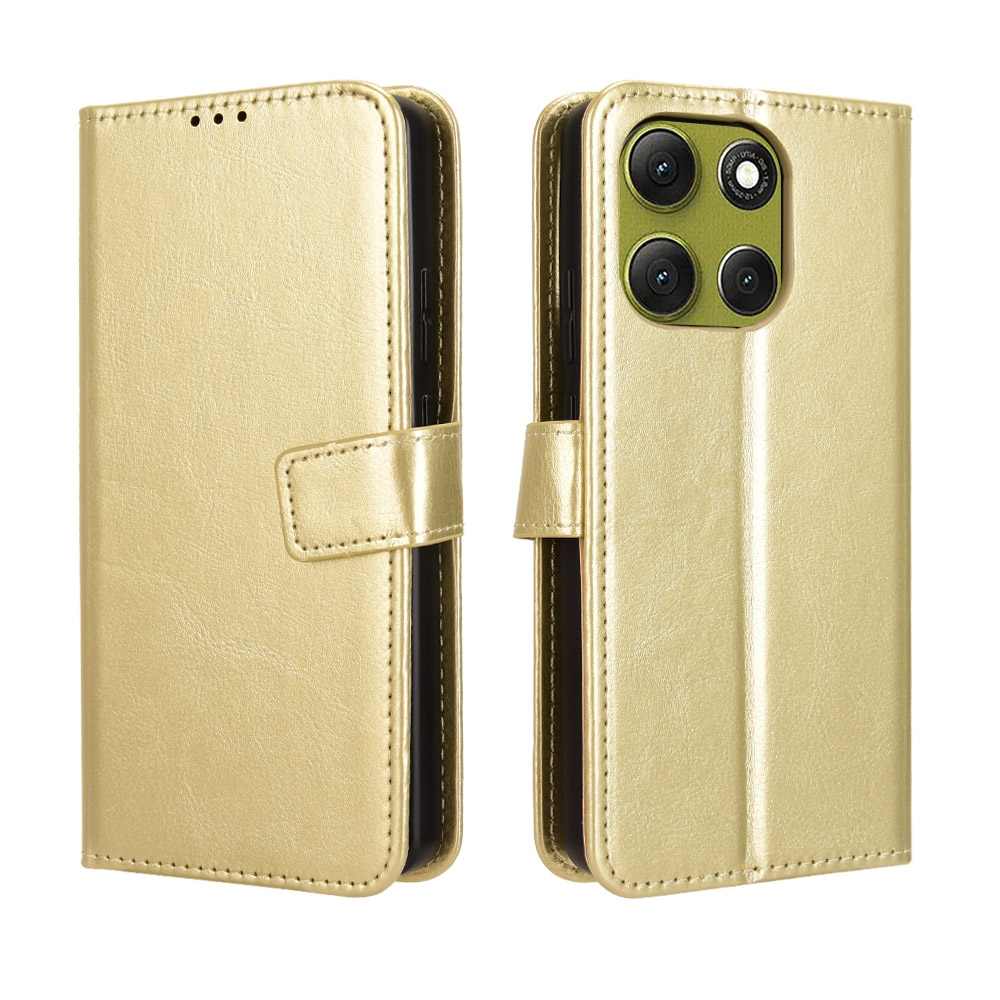 Crazy knižkové púzdro na Motorola Moto G86 5G - zlaté