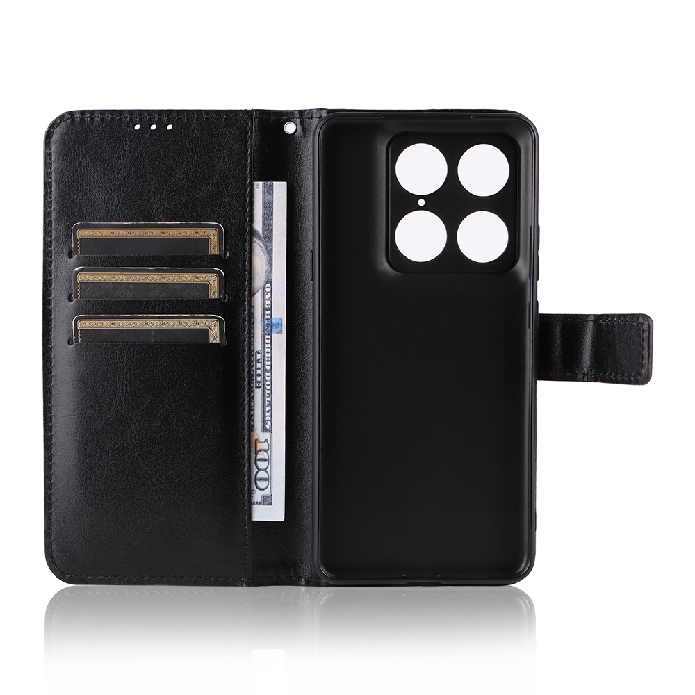 Crazy knižkové púzdro na Motorola Signature 5G - čierne