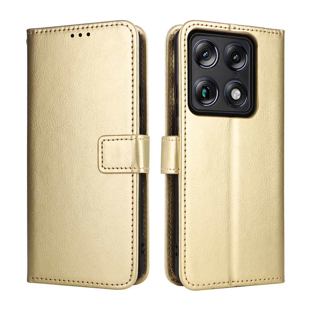 Crazy knižkové púzdro na Motorola Signature 5G - zlaté