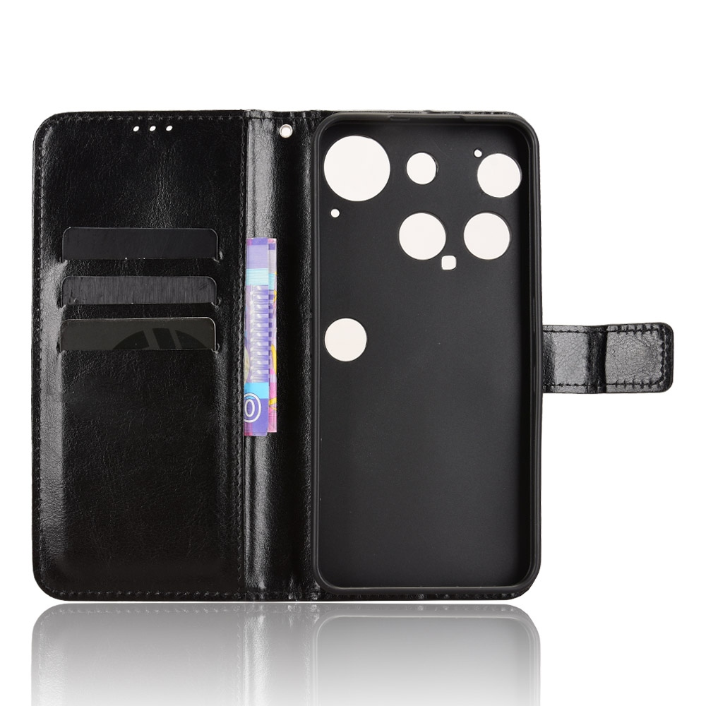 Crazy knižkové púzdro na Nothing Phone (3) 5G - čierne