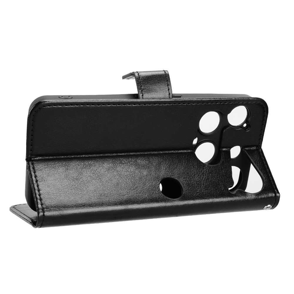 Crazy knižkové púzdro na Nothing Phone (3) 5G - čierne