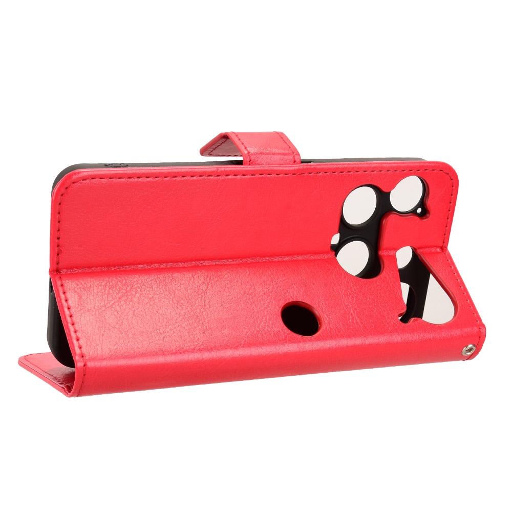 Crazy knižkové púzdro na Nothing Phone (3) 5G - červené