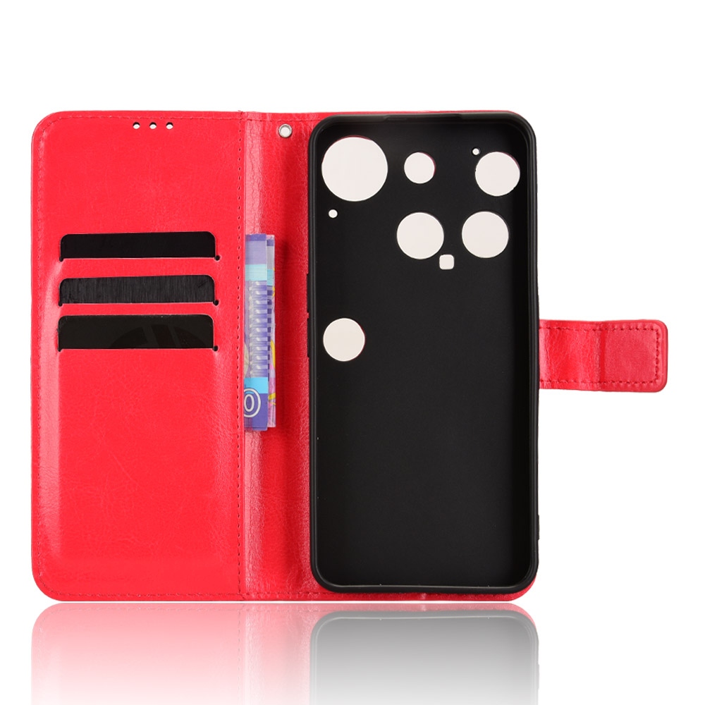 Crazy knižkové púzdro na Nothing Phone (3) 5G - červené