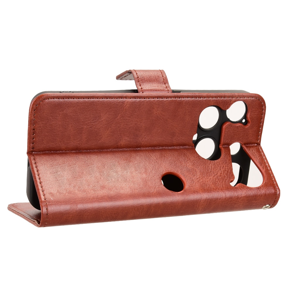 Crazy knižkové púzdro na Nothing Phone (3) 5G - hnedé