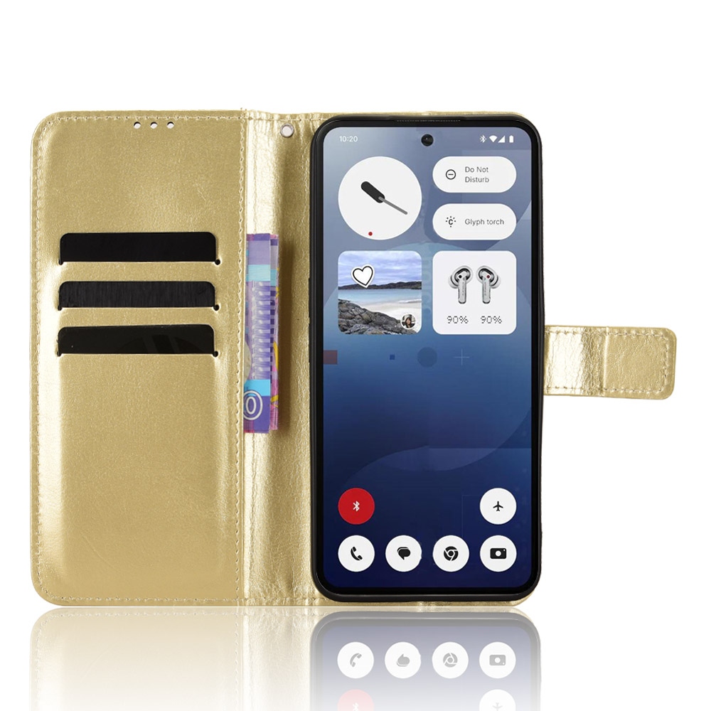 Crazy knižkové puzdro na Nothing Phone (3) 5G - zlaté