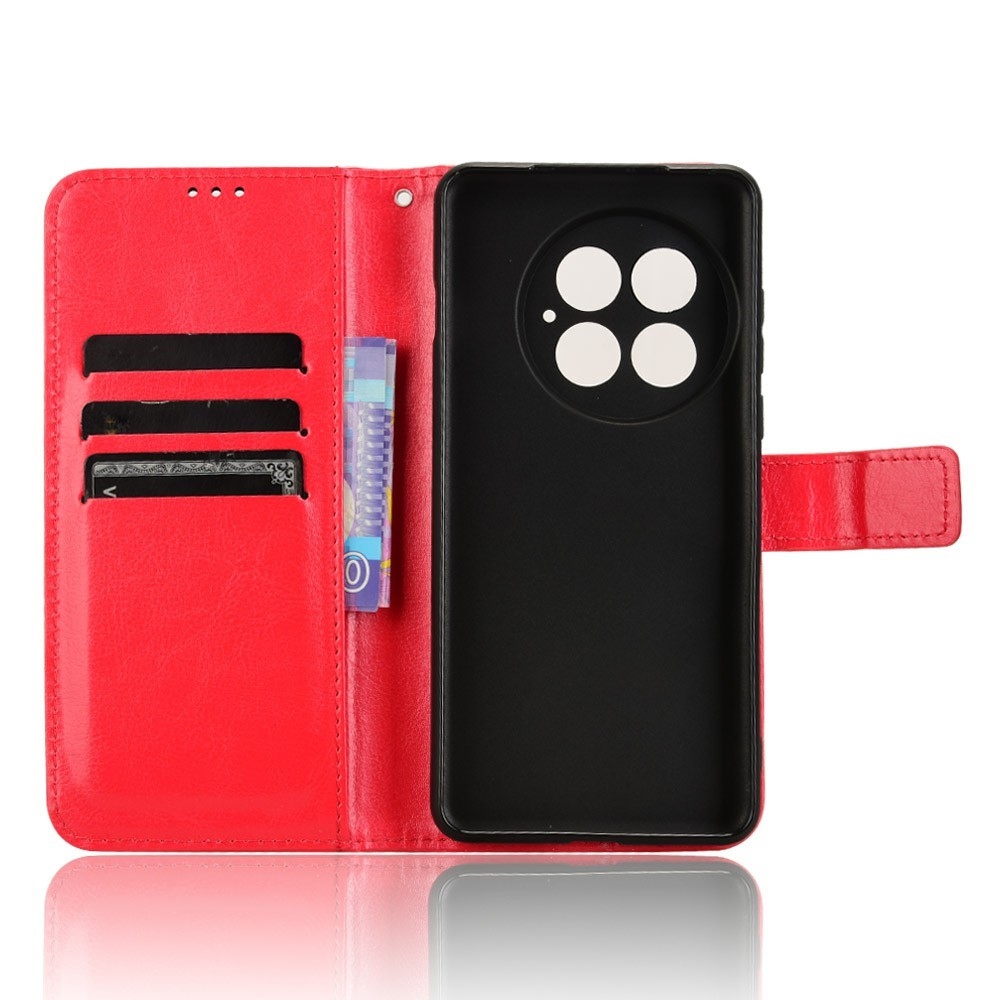 Crazy knižkové puzdro na OnePlus 13 - červené