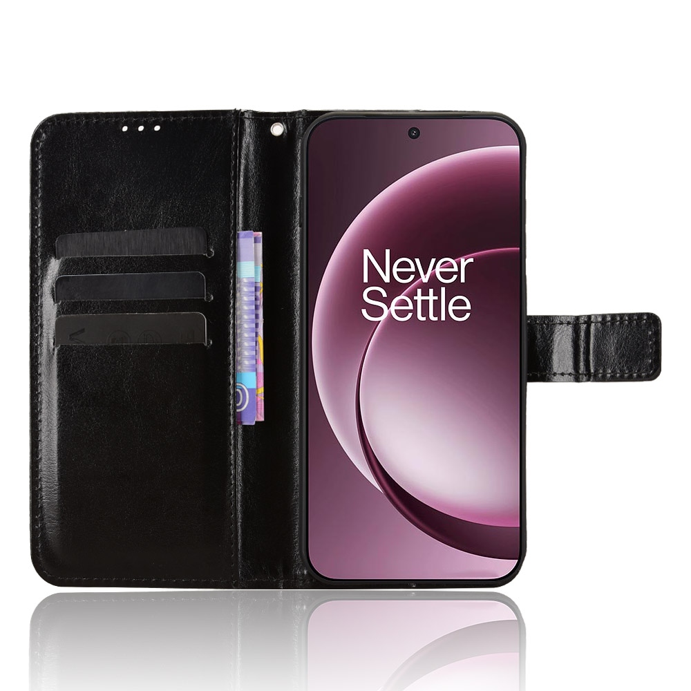 Crazy knižkové puzdro na OnePlus 15 5G - čierne