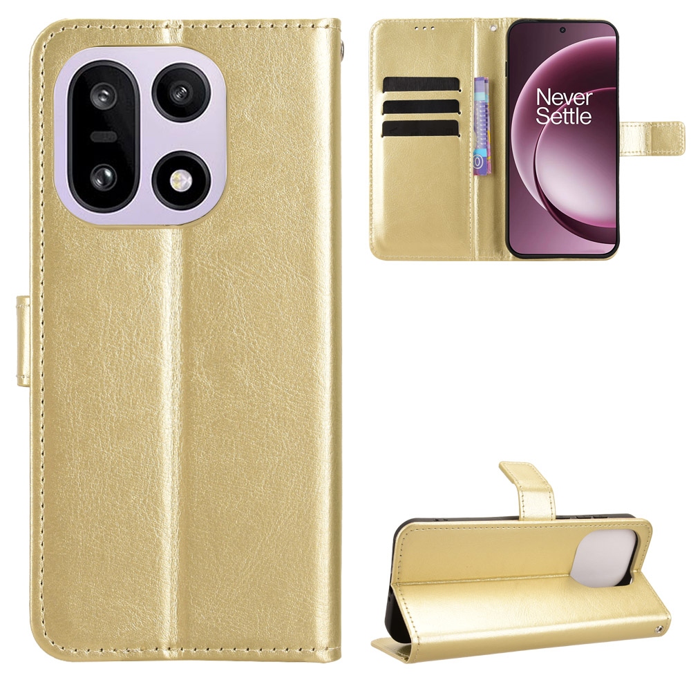 Crazy knižkové puzdro na OnePlus 15 5G - zlaté
