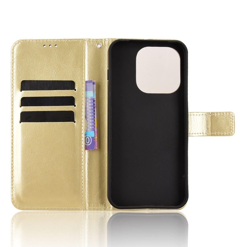 Crazy knižkové puzdro na OnePlus 15 5G - zlaté