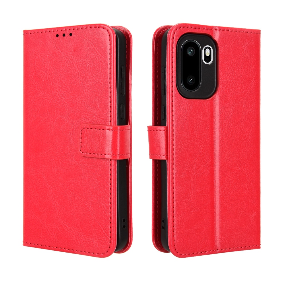 Crazy knižkové puzdro na OnePlus 15R 5G - červené