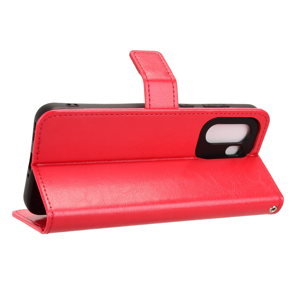 Crazy knižkové puzdro na OnePlus 15R 5G - červené