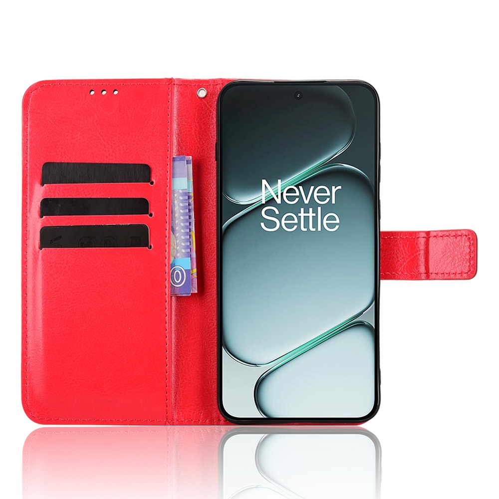 Crazy knižkové puzdro na OnePlus 15R 5G - červené