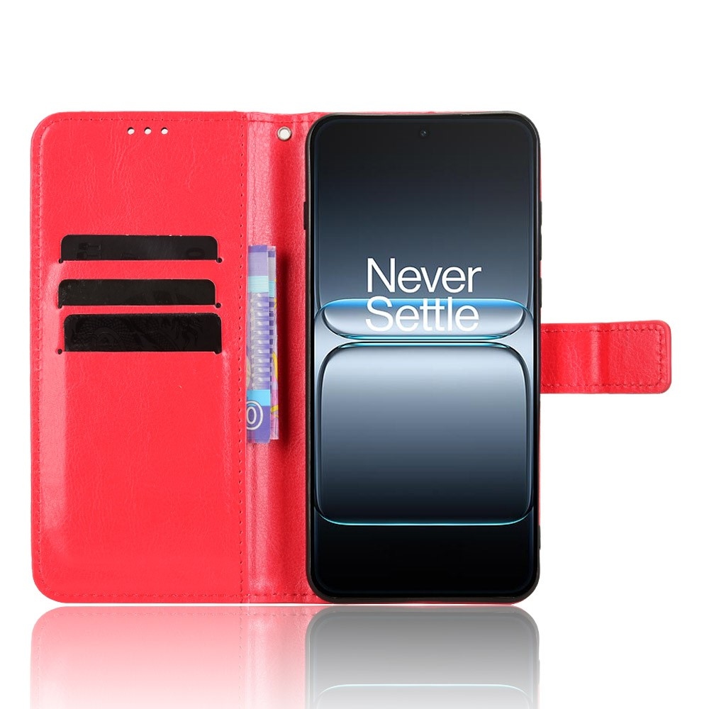 Crazy knižkové puzdro na OnePlus Nord 5 5G - červené