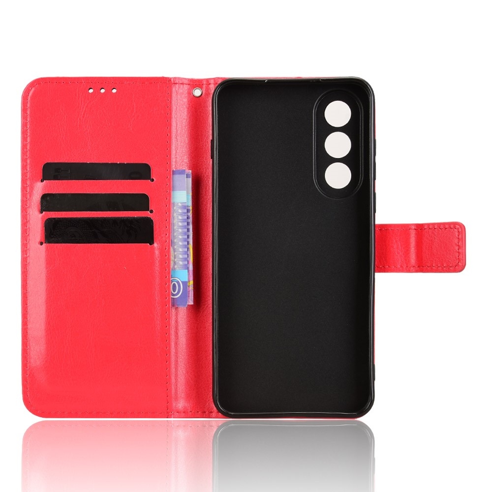 Crazy knižkové puzdro na OnePlus Nord 5 5G - červené