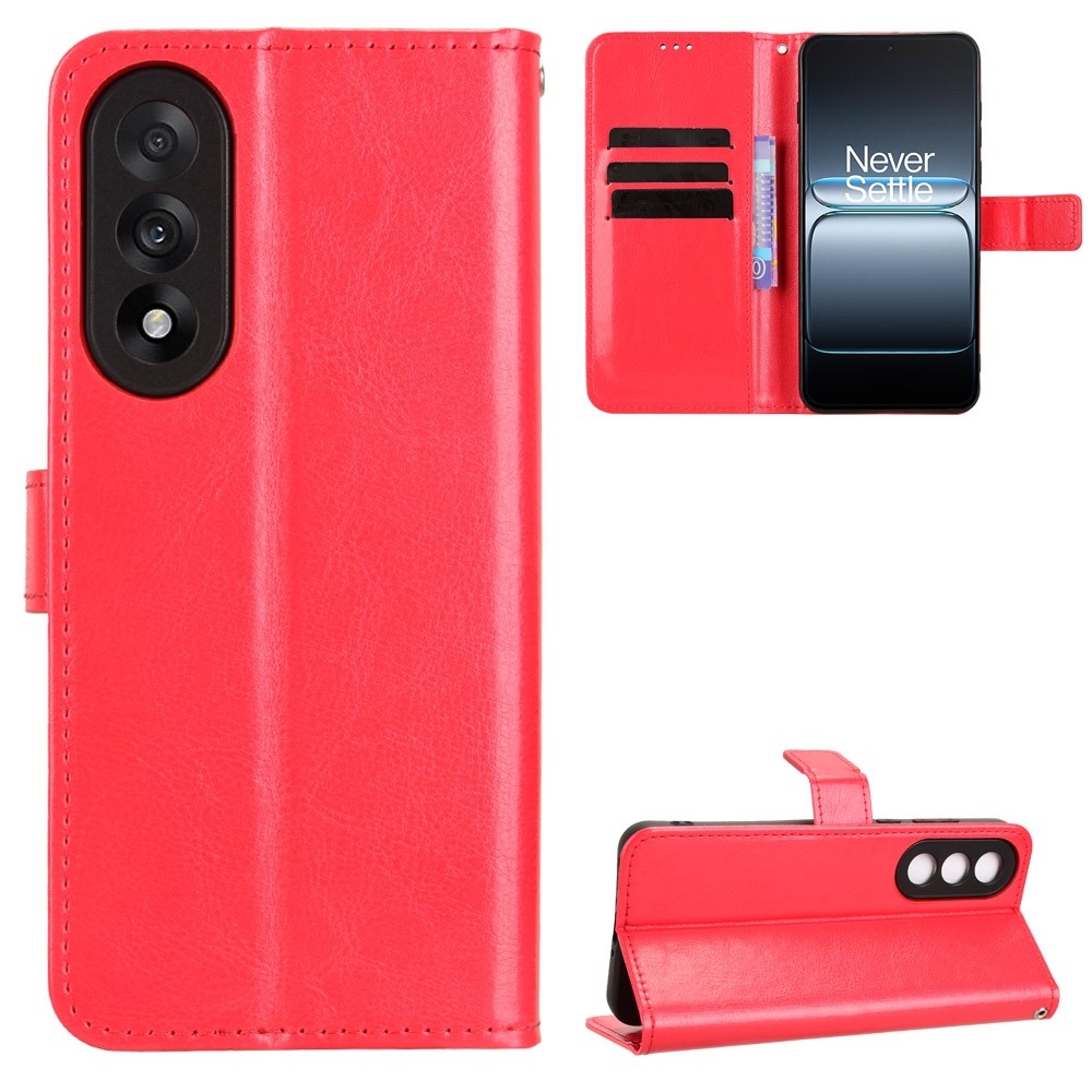 Crazy knižkové puzdro na OnePlus Nord 5 5G - červené