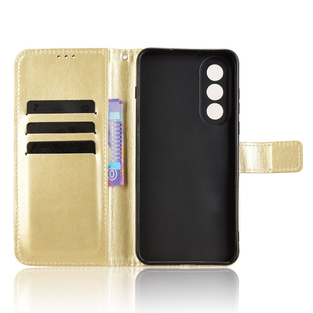 Crazy knižkové púzdro na OnePlus Nord 5 5G - zlaté