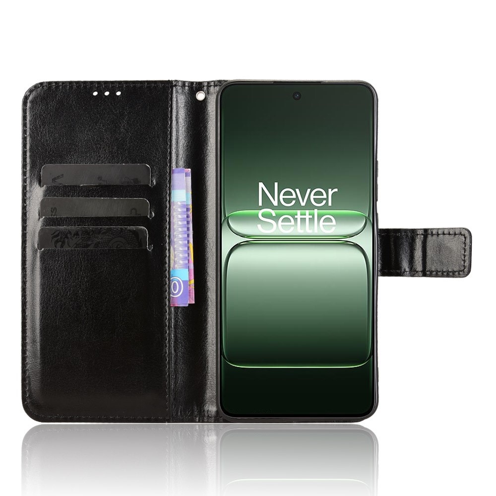 Crazy knižkové púzdro na OnePlus Nord CE5 5G - čierne