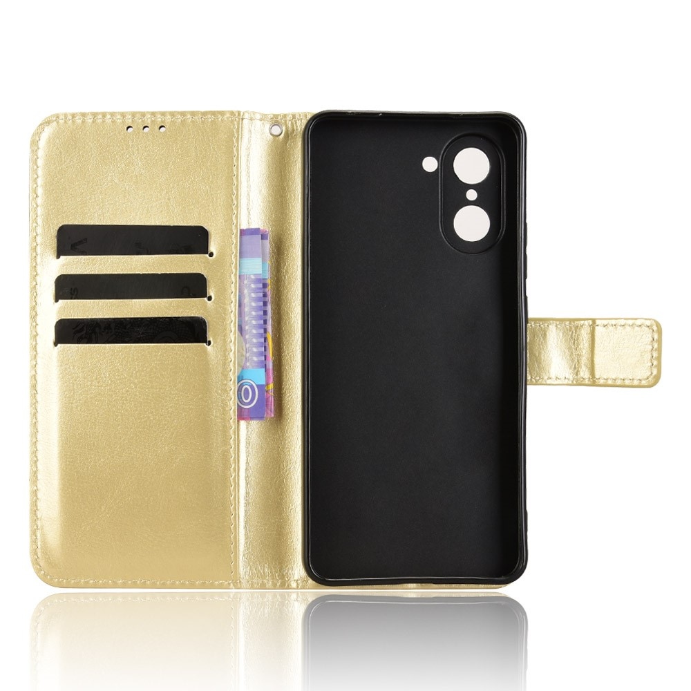 Crazy knižkové púzdro na OnePlus Nord CE5 5G - zlaté