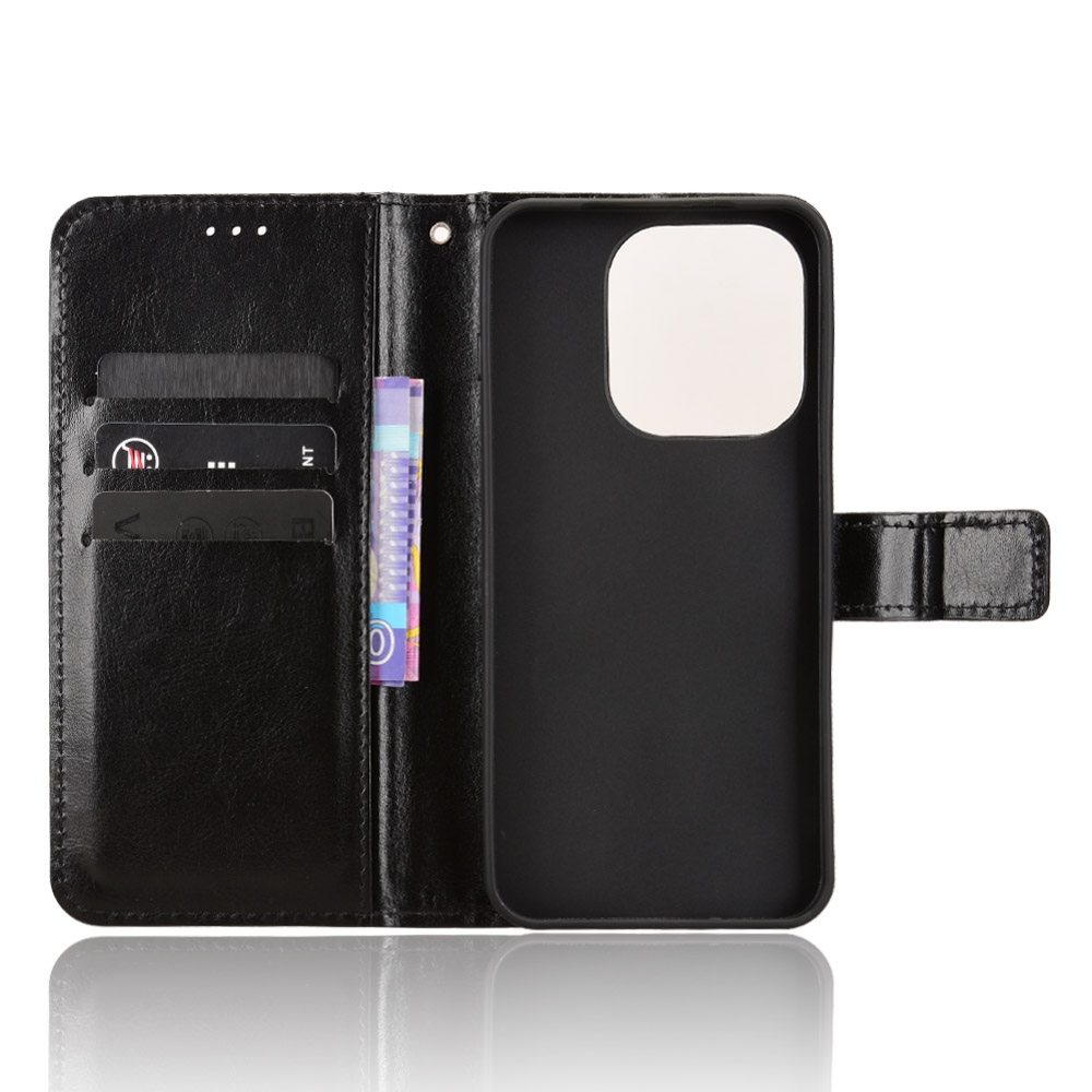 Crazy knižkové púzdro na Oppo Find X9 5G - čierne