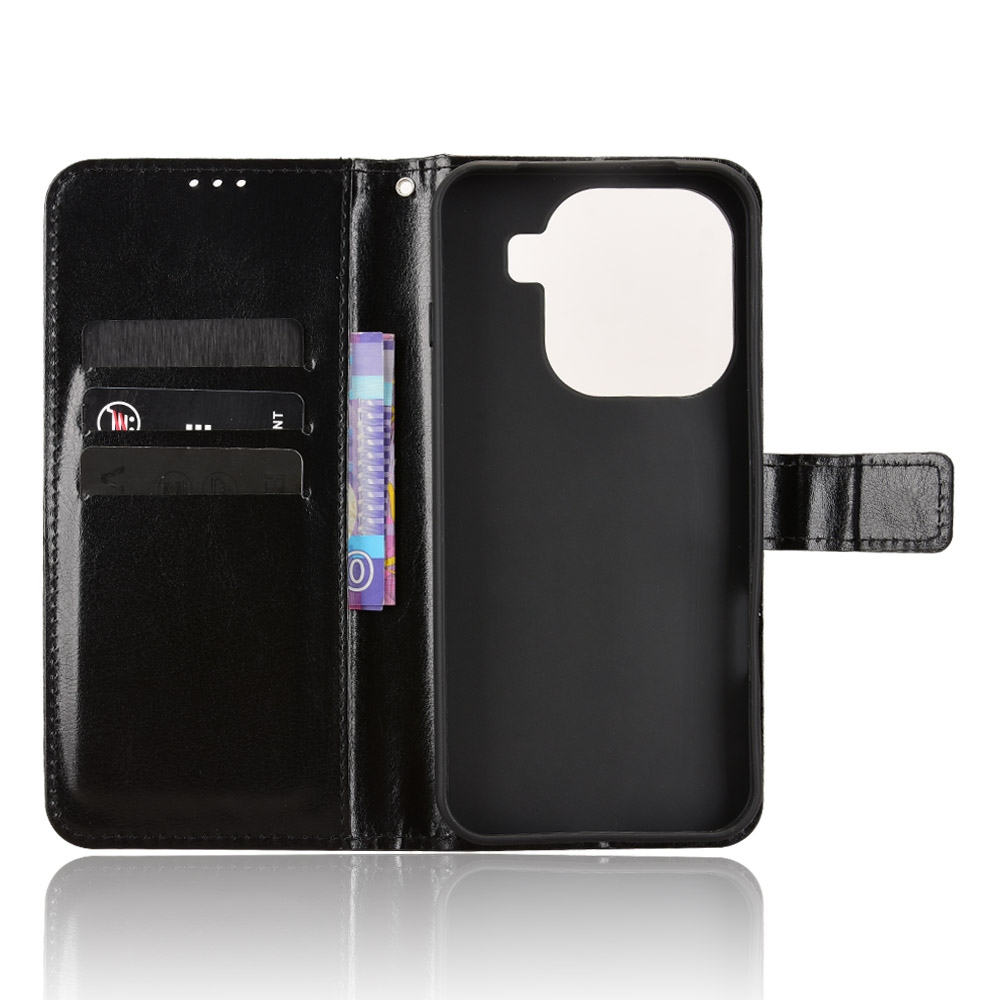 Crazy knižkové púzdro na Oppo Find X9 Pro 5G - čierne