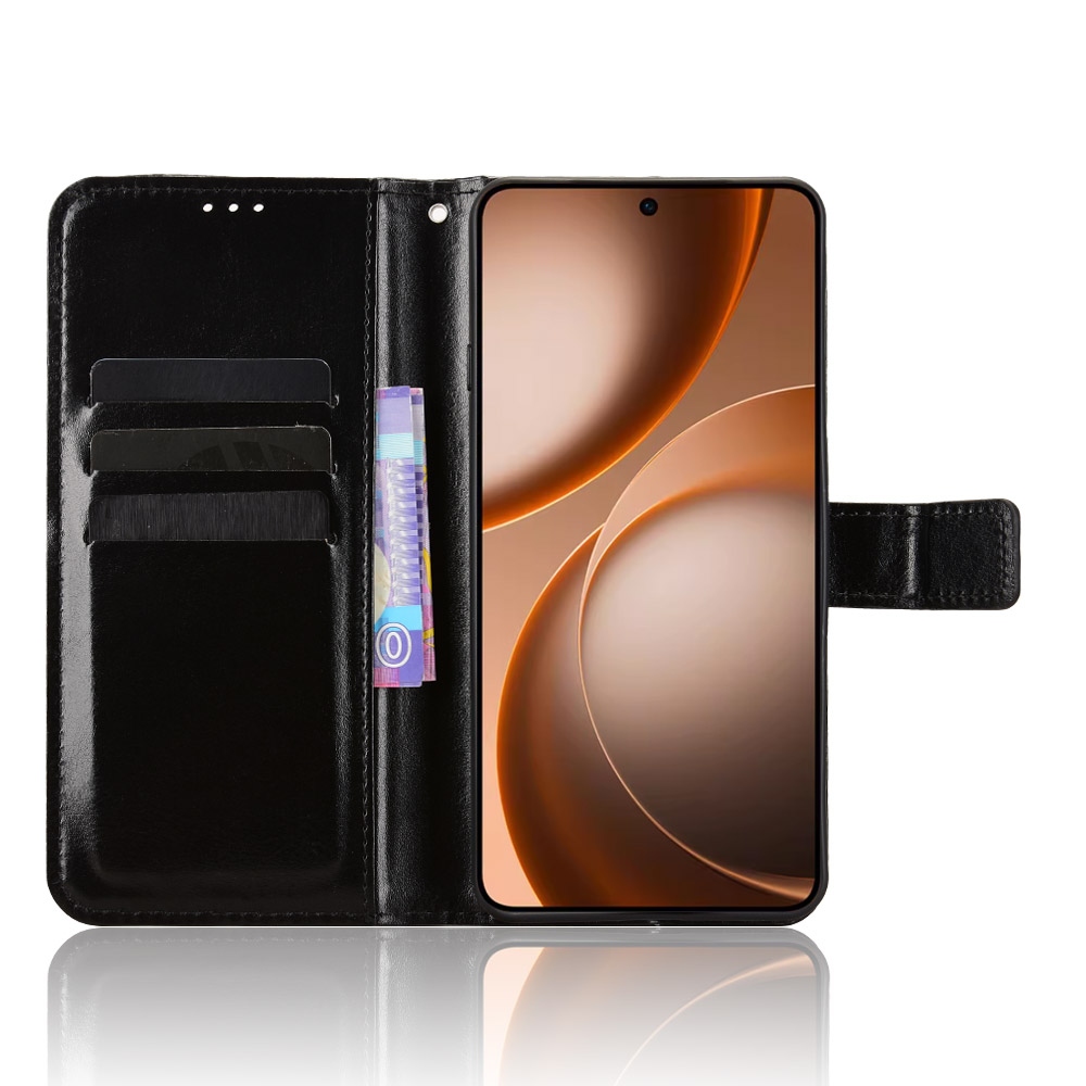 Crazy knižkové púzdro na Oppo Find X9 Ultra 5G - čierne