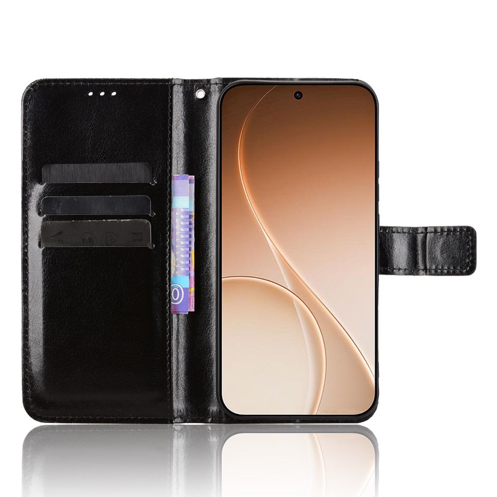 Crazy knižkové puzdro na Oppo Reno 15 FS 5G - čierne