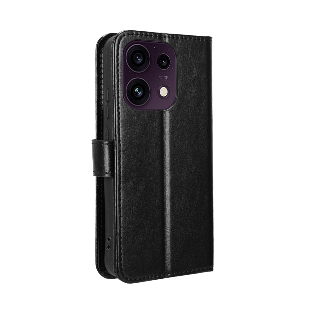 Crazy knižkové puzdro na Oppo Reno 16 FS 5G - čierne