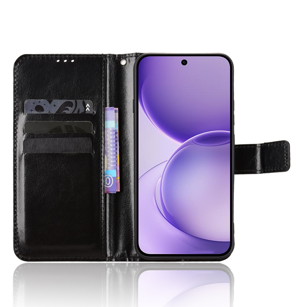 Crazy knižkové puzdro na Oppo Reno 16 FS 5G - čierne