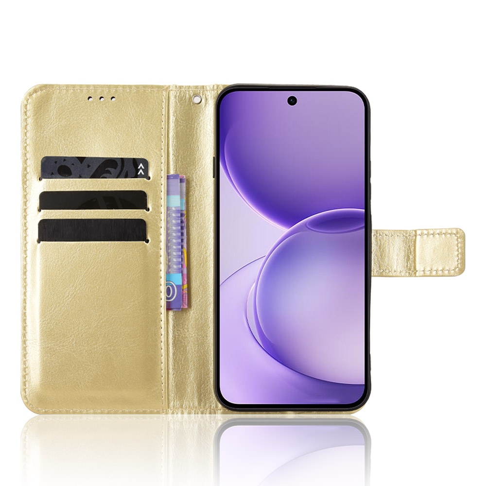 Crazy knižkové puzdro na Oppo Reno 16 FS 5G - zlaté
