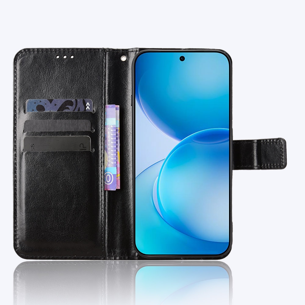 Crazy knižkové puzdro na Oppo Reno 16 Pro 5G/Oppo Reno 16 5G - čierne