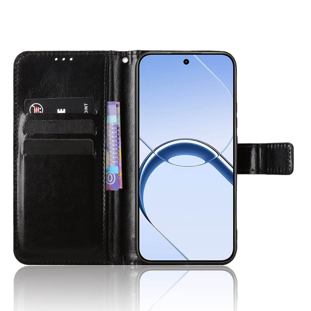 Crazy knižkové puzdro na Realme 16 5G - čierne