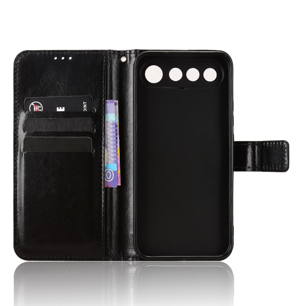 Crazy knižkové puzdro na Realme 16 5G - čierne