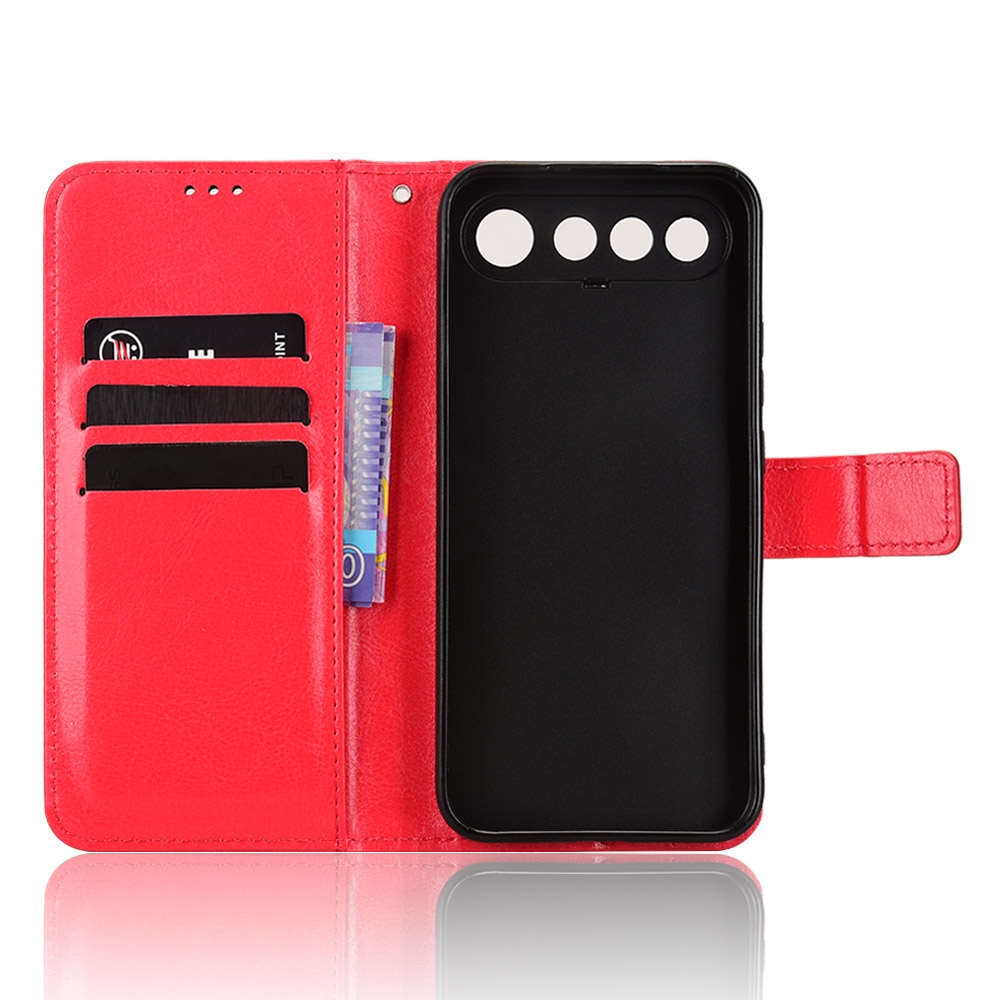Crazy knižkové puzdro na Realme 16 5G - červené
