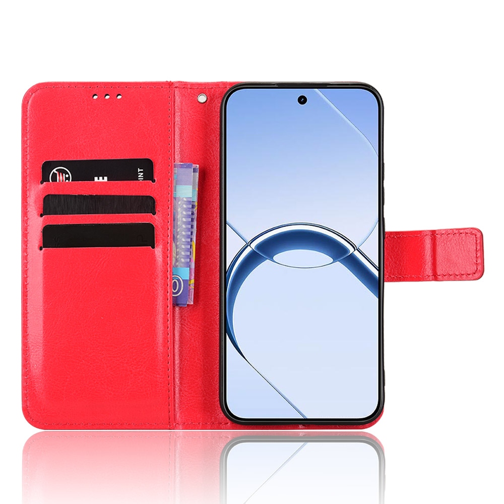 Crazy knižkové puzdro na Realme 16 5G - červené