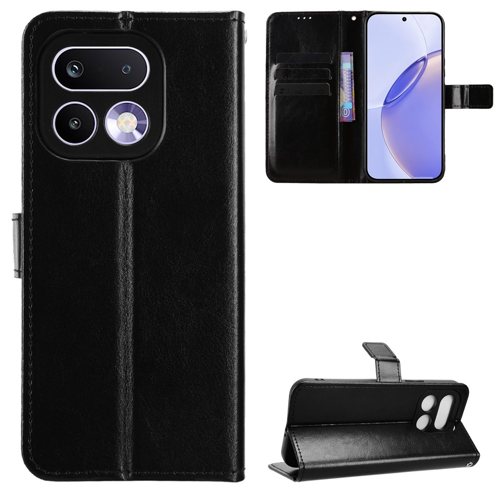 Crazy knižkové puzdro na Realme 16 Pro+ 5G - čierne