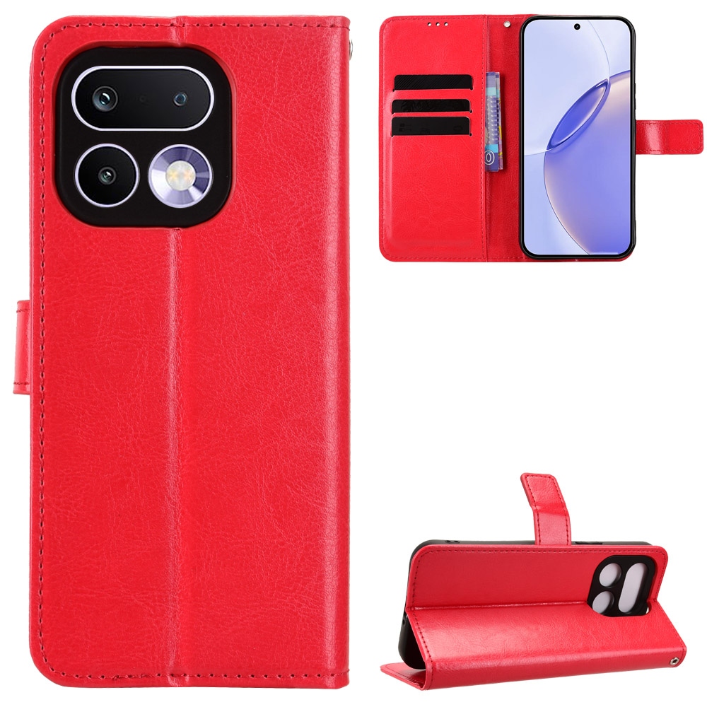 Crazy knižkové puzdro na Realme 16 Pro+ 5G - červené