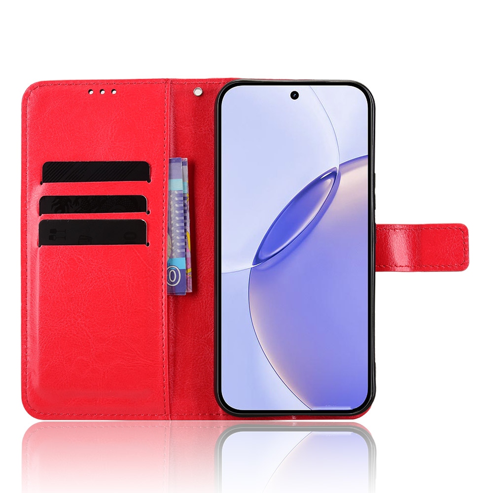 Crazy knižkové puzdro na Realme 16 Pro+ 5G - červené