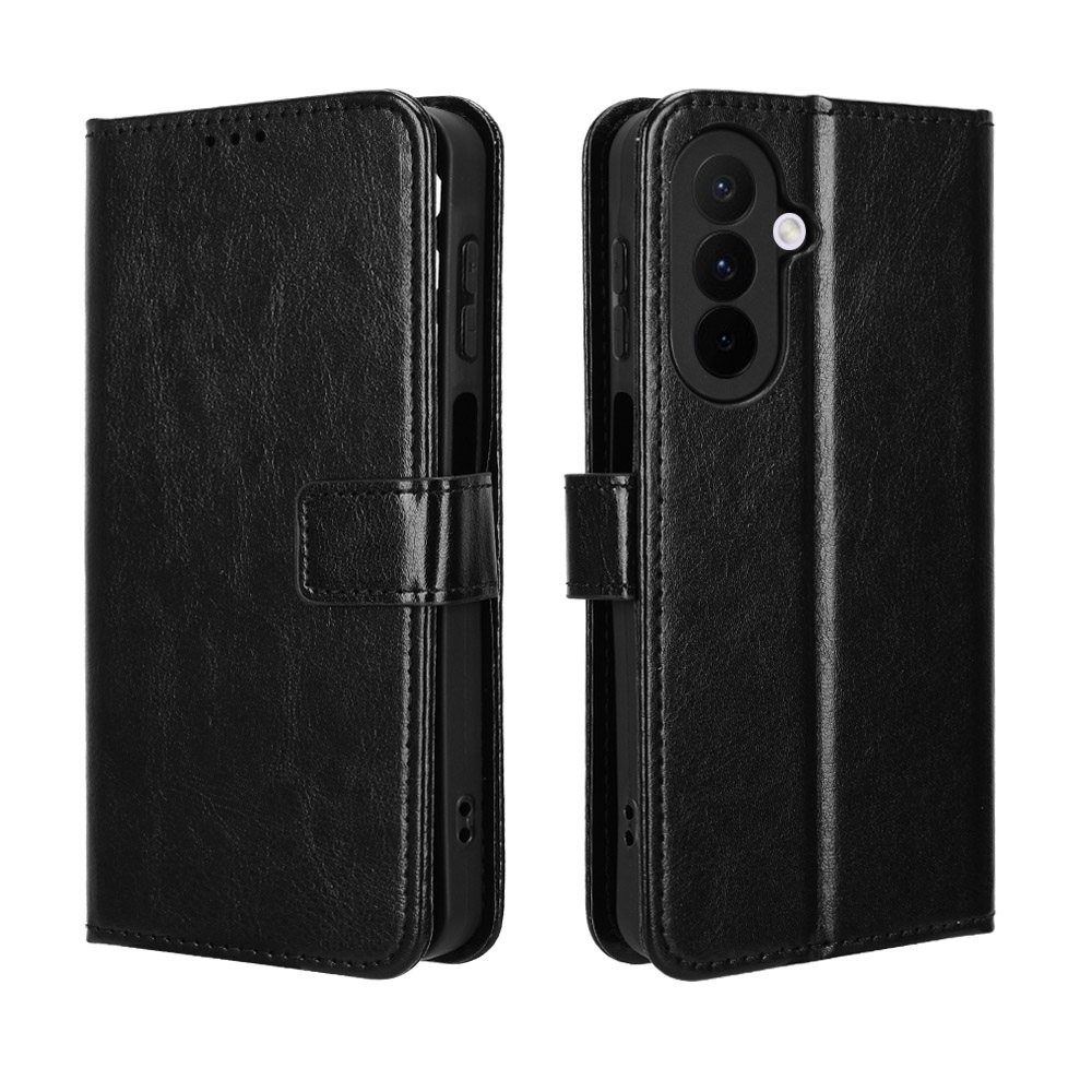 Crazy knižkové púzdro na Samsung Galaxy A27 - čierne