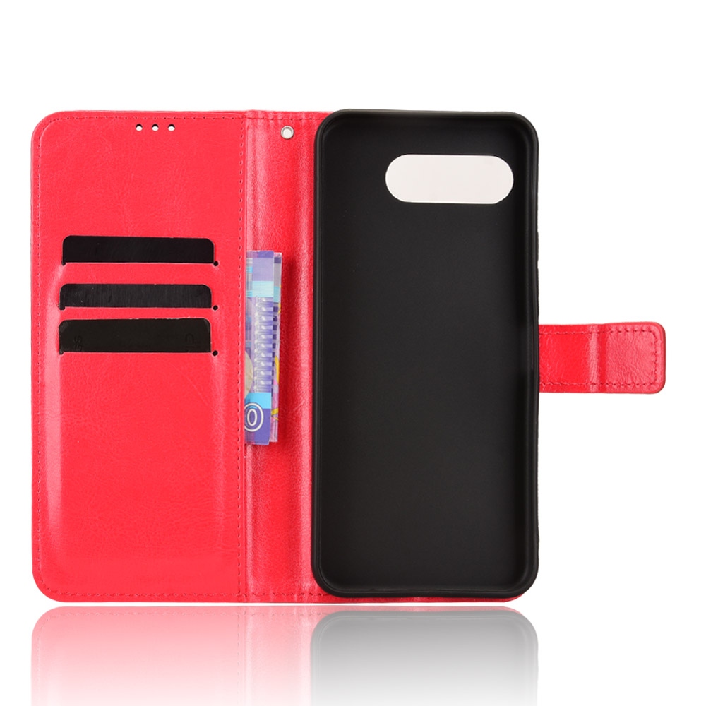 Crazy knižkové puzdro na T-Mobile T Phone 3 - červené