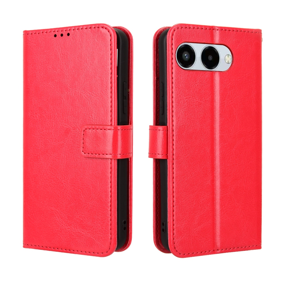 Crazy knižkové puzdro na T-Mobile T Phone 3 - červené