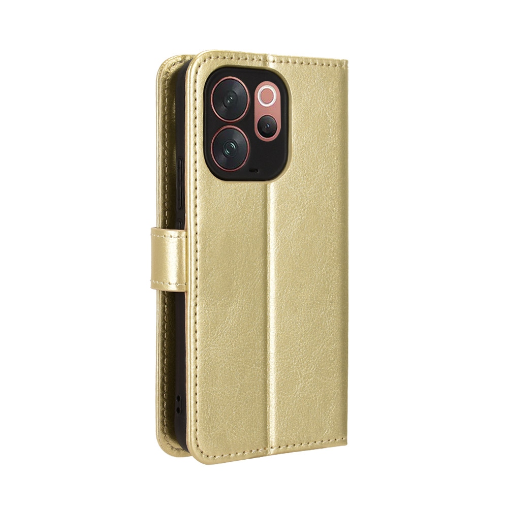Crazy knižkové púzdro na Vivo V70 5G - zlaté