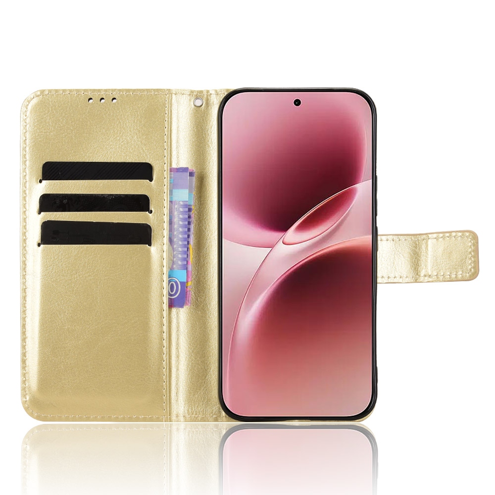 Crazy knižkové púzdro na Vivo V70 5G - zlaté