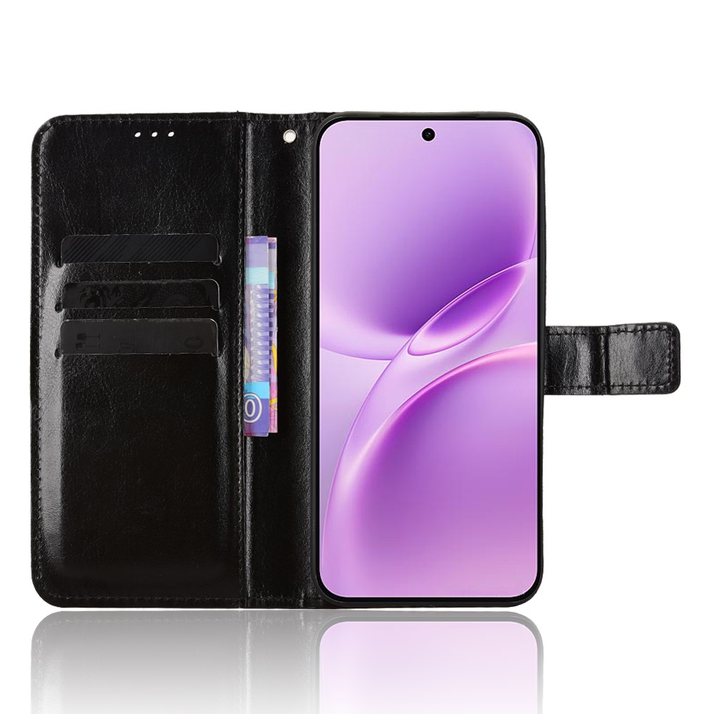 Crazy knižkové púzdro na Vivo V70 FE 5G - čierne