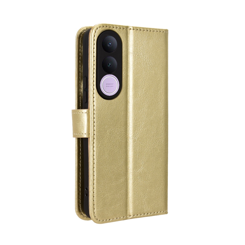 Crazy knižkové púzdro na Vivo V70 FE 5G - zlaté