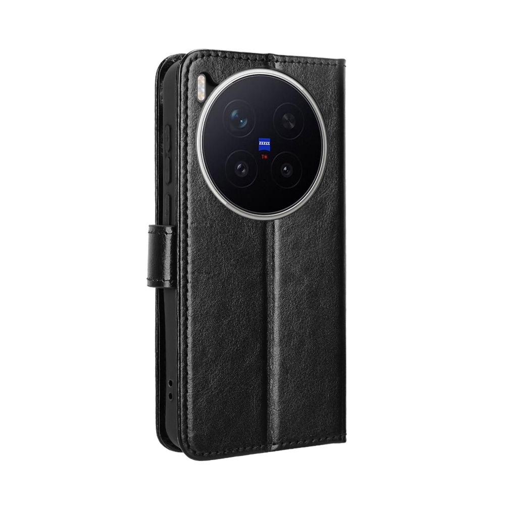 Crazy knižkové púzdro na Vivo X300 Pro 5G - čierne