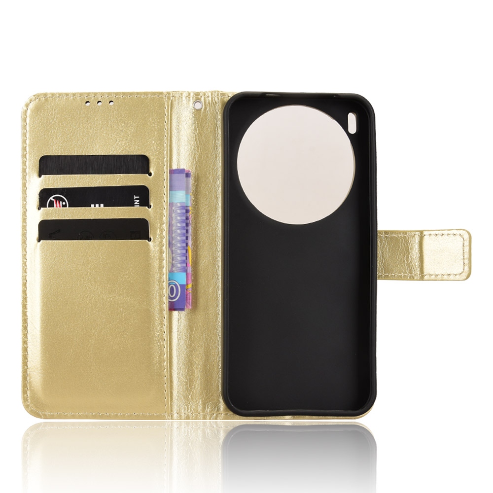 Crazy knižkové púzdro na Vivo X300 Pro 5G - zlaté