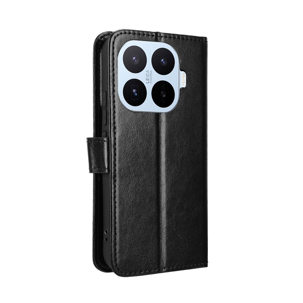 Crazy knižkové púzdro na Xiaomi 17T - čierne