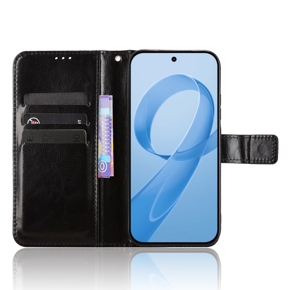 Crazy knižkové púzdro na Xiaomi Poco F8 Pro 5G - čierne