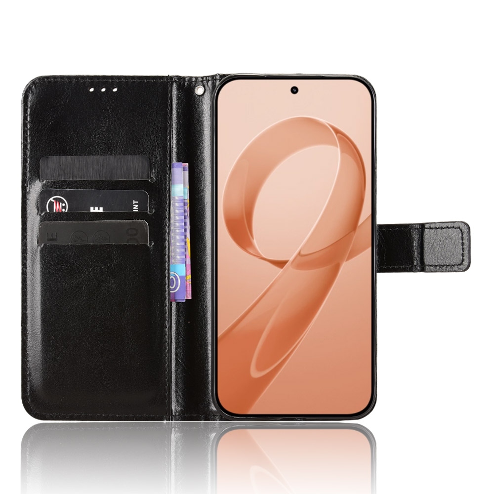 Crazy knižkové púzdro na Xiaomi Poco F8 Ultra 5G - čierne