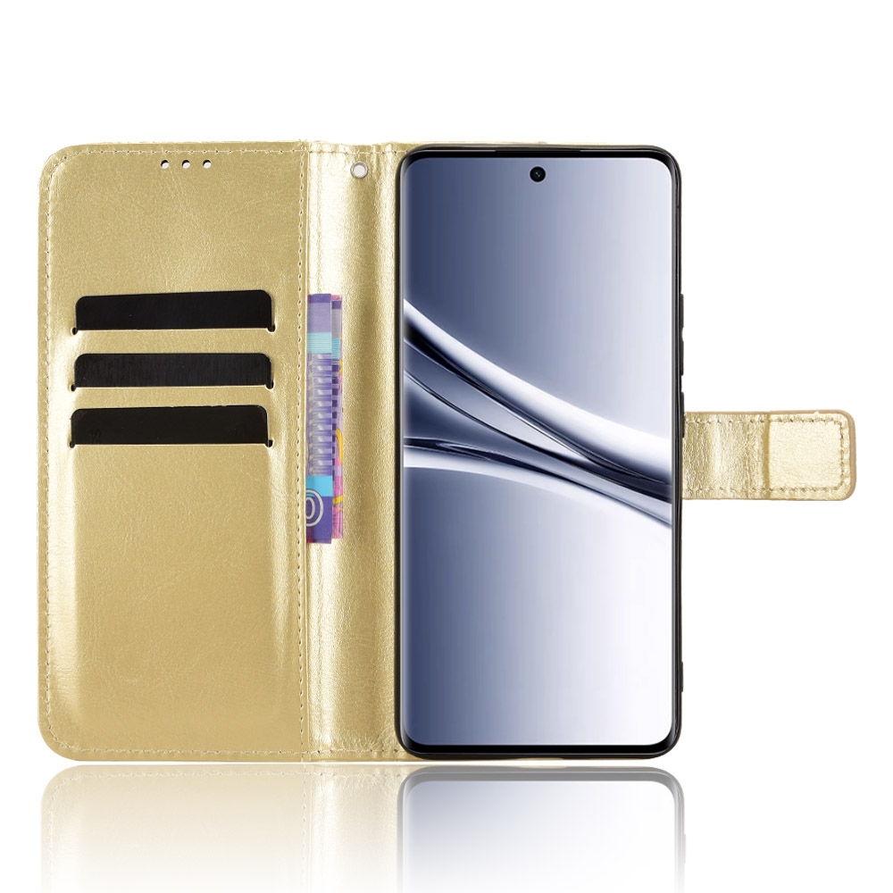 Crazy knižkové púzdro na Xiaomi Poco M8 5G/Redmi Note 15 5G/Note 15 4G - zlaté